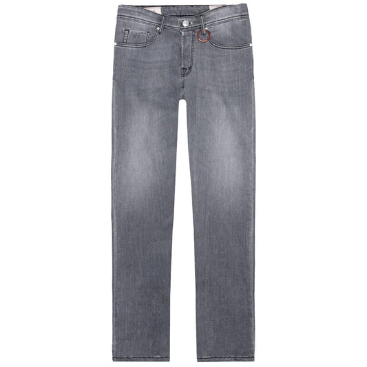 Tramarossa Grey Cotton Men's Jeans