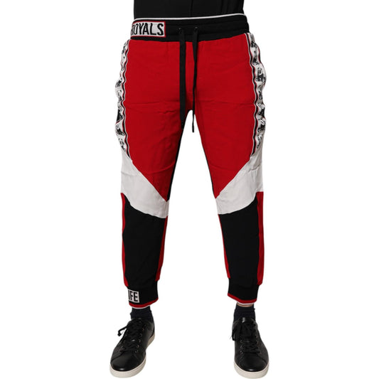 Dolce & Gabbana Multicolor DG Royals Jogger Sweatpants Pants