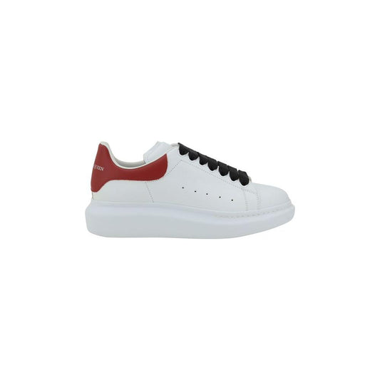 Alexander McQueen Leather Sneakers Alexander McQueen Light Gray