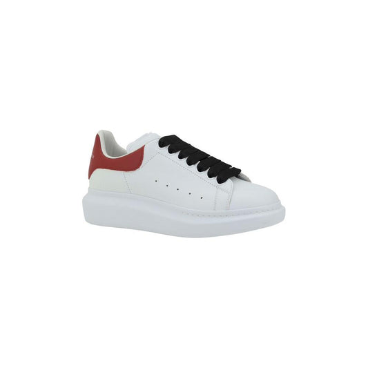 Alexander McQueen Leather Sneakers Alexander McQueen Light Gray