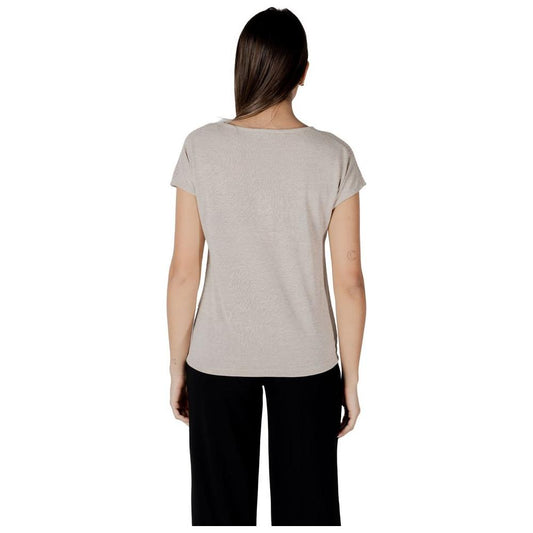 Street One Beige Polyester Tops & T-Shirt Street One Gray