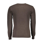 U.S. POLO ASSN. Brown Wool Men Sweater US-1460-XXL