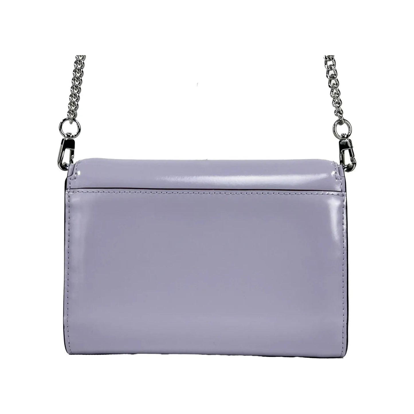 Tory Burch Patent Emerson Patent Chain Wallet Crossbody Bag 43178