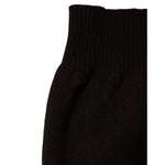 Dolce & Gabbana Brown Cashmere Knitted Neck Warmer Foulard Scarf