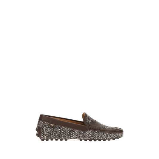 Tod's Tweed Gommino Loafers