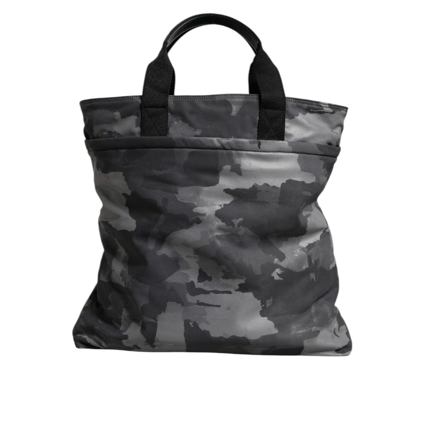 Dolce & Gabbana Black Camouflage Shoulder Strap Logo Plaque Bag BAG4385