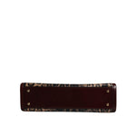 Dolce & Gabbana Brown Leopard Leather Shoulder Strap Tote Bag