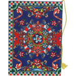 Dolce & Gabbana Multicolor Polyester Carretto Siciliano Print Notebook SMY10586