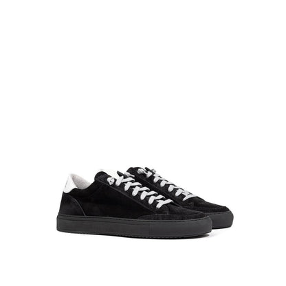 P448 Black Suede Leather Sneaker