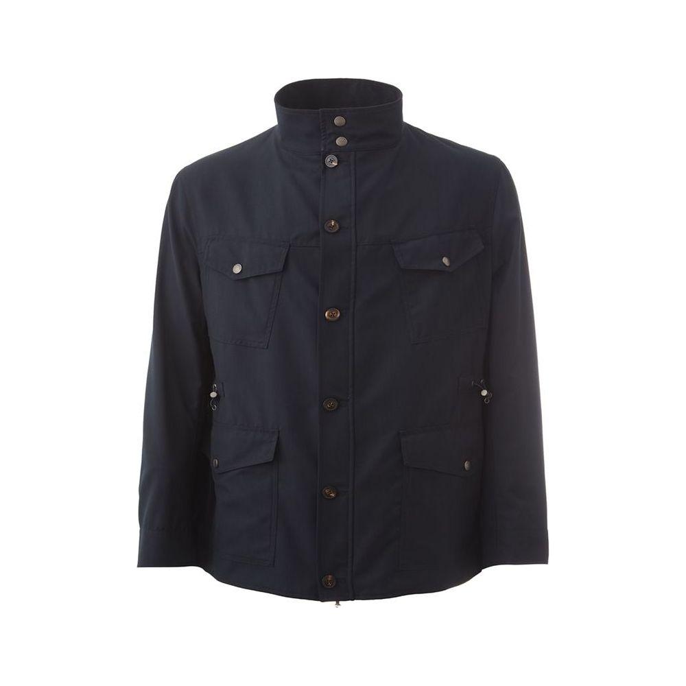 سترة رجالية أنيقة من مزيج الصوف من لارديني