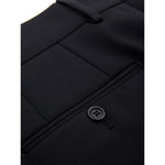 Dolce & Gabbana Elegant Polyester Black Pants for Men DO-1297676-IT50 | L