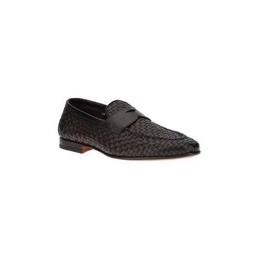 Santoni Penny Loafers 1728,72470364320,Brown,EU 38 | US 5,EU45/US12,Loafers - Men - Shoes,Men,Men - Shoes,New with tags,Santoni,Shoes Santoni SA-MCNC13903LA3SWNCT65BROWN-EU 38 | US 5