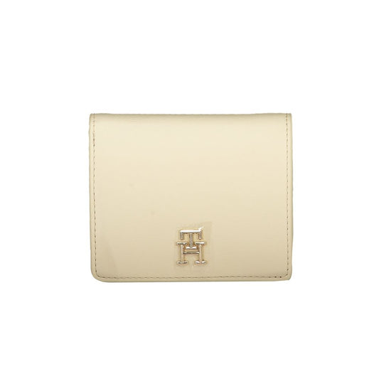 Tommy Hilfiger Beige Polyethylene Wallet Tommy Hilfiger Wheat