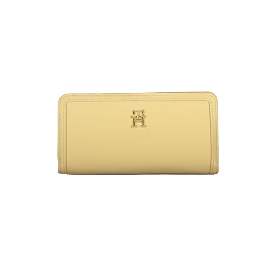 Tommy Hilfiger Beige Polyethylene Wallet Tommy Hilfiger Tan