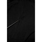 Dolce & Gabbana Black Knit Long Sleeves Turtleneck Slim Top