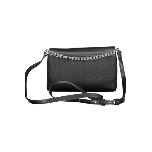 Calvin Klein Black Polyester Handbag Calvin Klein Dark Slate Gray