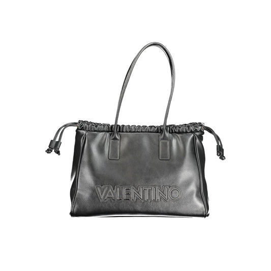 Valentino Bags Black Polyethylene Handbag Valentino Bags Dim Gray