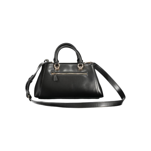 Guess Jeans Black Polyethylene Handbag Guess Jeans Dark Slate Gray