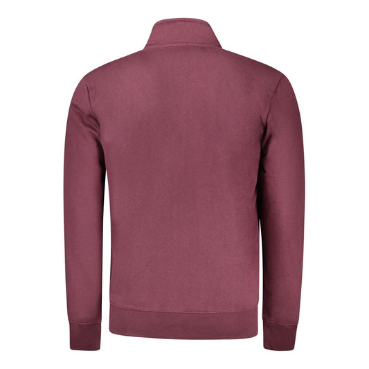 Coveri Moving Red Cotton Men Sweater Coveri Moving Dim Gray