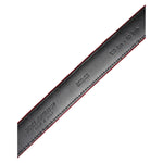 Dolce & Gabbana Red Velvet Black Metal Buckle Logo Belt