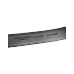 Dolce & Gabbana Black Shiny Leather Silver Metal Buckle Belt