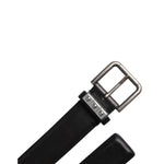 Dolce & Gabbana Black Leather Metal Buckle Classic Belt BEL9291-90