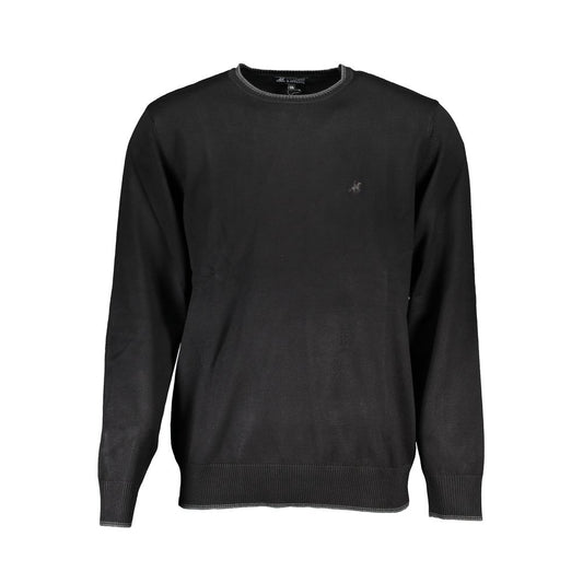 U.S. Grand Polo Black Nylon Sweater U.S. Grand Polo Dark Slate Gray