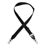 Dolce & Gabbana Black Solid Polyester Bag Handle Shoulder Strap