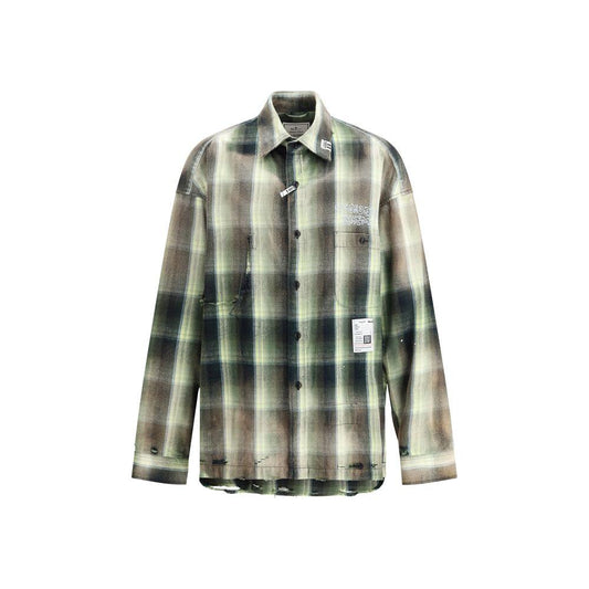 Maison Mihara Yasuhiro Oversized Shirt Maison Mihara Yasuhiro Light Slate Gray