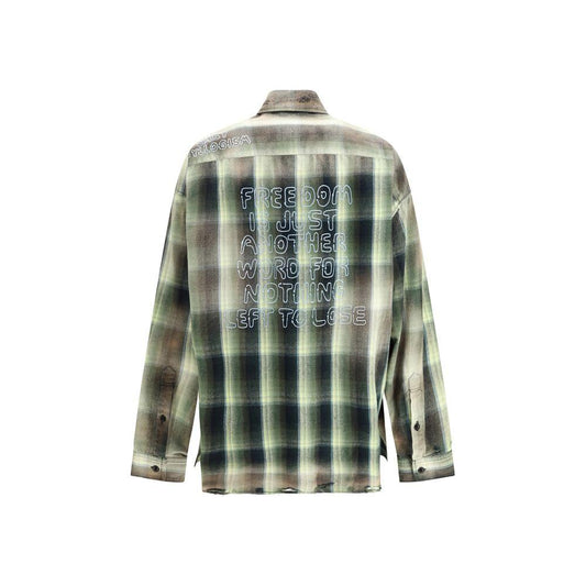 Maison Mihara Yasuhiro Oversized Shirt Maison Mihara Yasuhiro Slate Gray