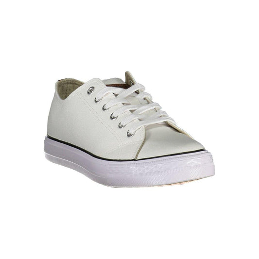 Carrera White Polyester Sneaker Carrera Gray