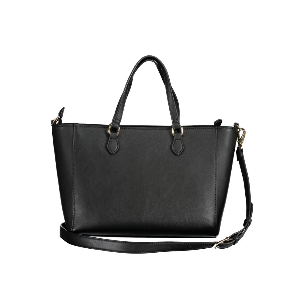Mario Valentino Black Polyethylene Handbag VA-24265
