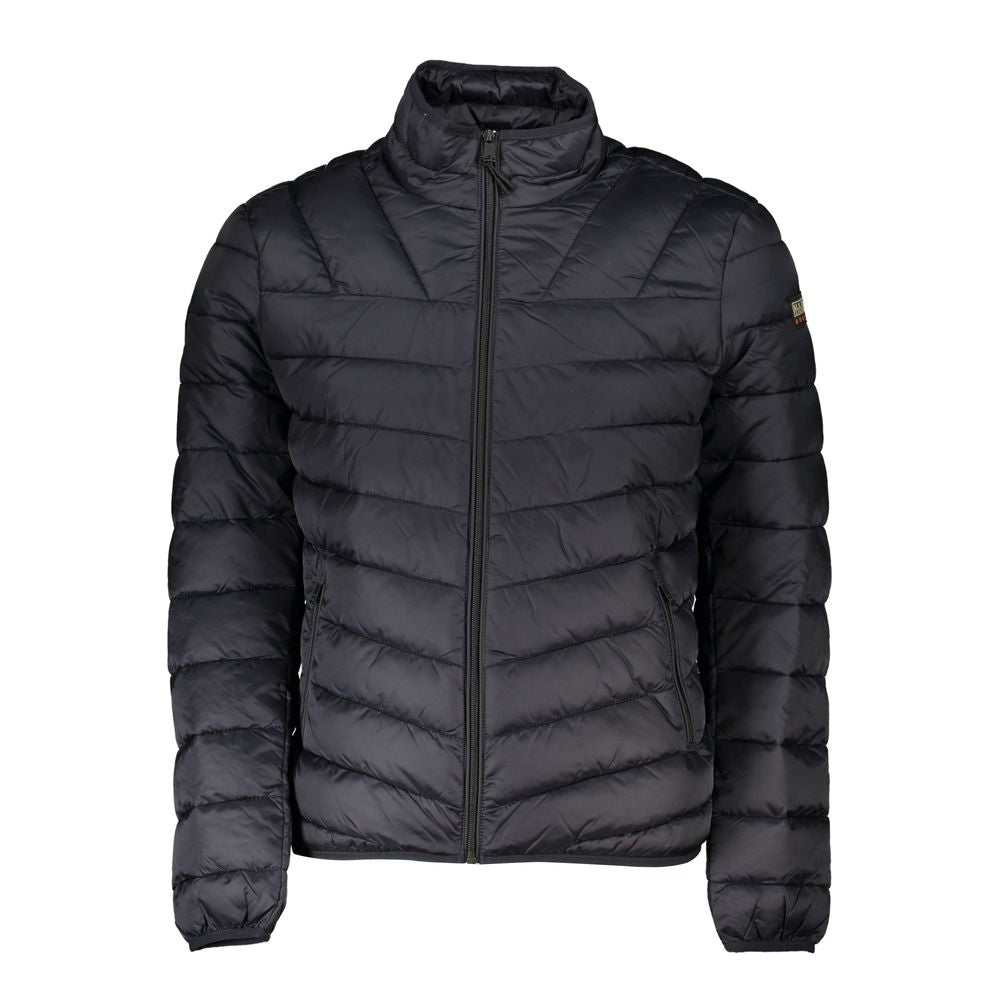 Napapijri Black Polyamide Jackets & Coat