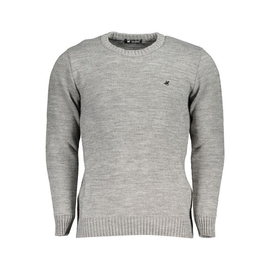 U.S. Grand Polo Gray Fabric Sweater U.S. Grand Polo Dark Gray