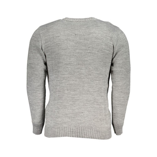 U.S. Grand Polo Gray Fabric Sweater U.S. Grand Polo Dark Gray