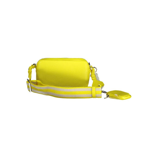 Desigual Yellow Polyethylene Handbag Desigual Goldenrod