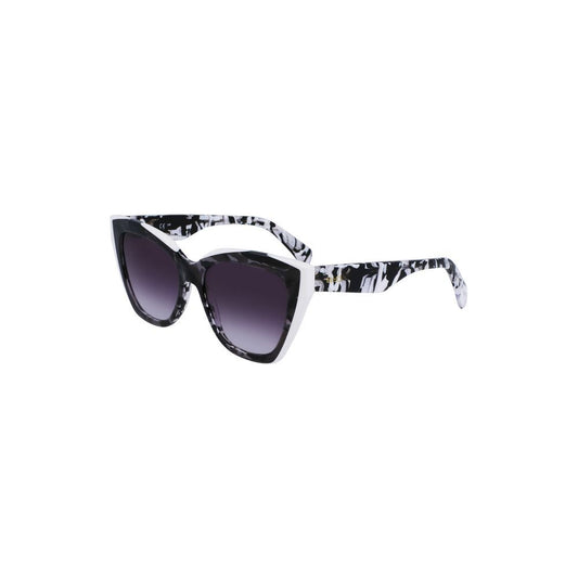 Liu Jo White Acetate Sunglasses Liu Jo Dark Slate Gray