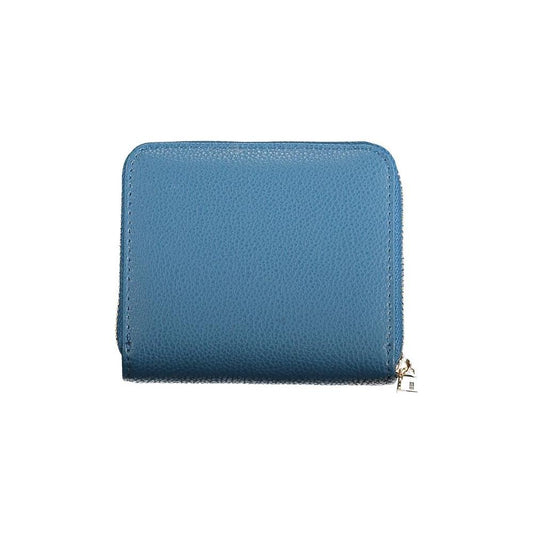 Guess Jeans Blue Polyethylene Wallet Guess Jeans Steel Blue
