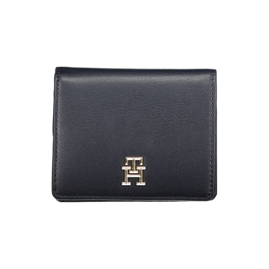 Tommy Hilfiger Blue Polyethylene Wallet Tommy Hilfiger Dark Slate Gray