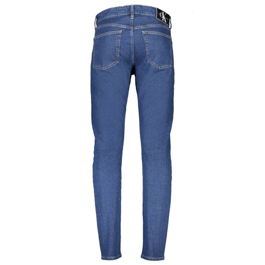Calvin Klein Blue Cotton Jeans & Pant Calvin Klein Dark Slate Blue