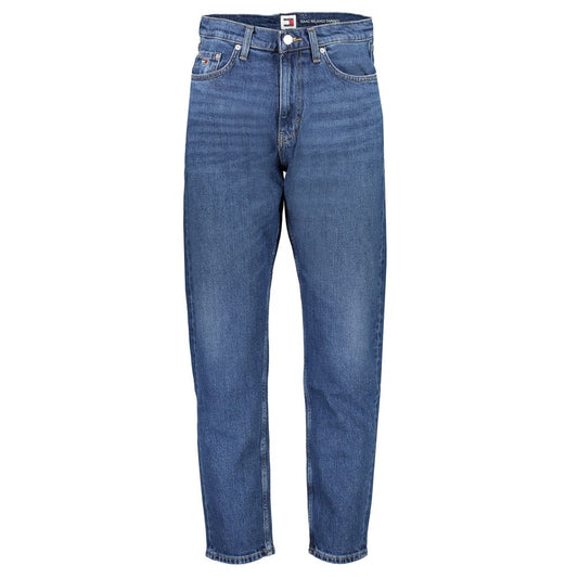 Tommy Hilfiger Blue Cotton Jeans & Pant Tommy Hilfiger Dark Slate Blue