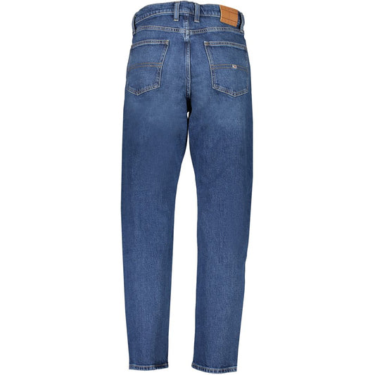 Tommy Hilfiger Blue Cotton Jeans & Pant Tommy Hilfiger Dark Slate Blue