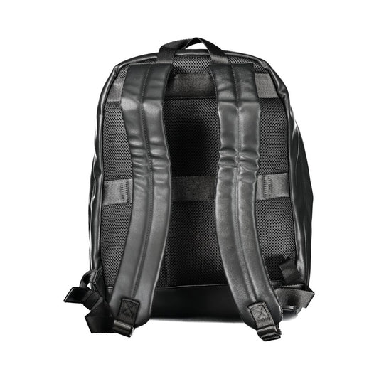 Tommy Hilfiger Black Polyester Backpack Tommy Hilfiger Dark Slate Gray