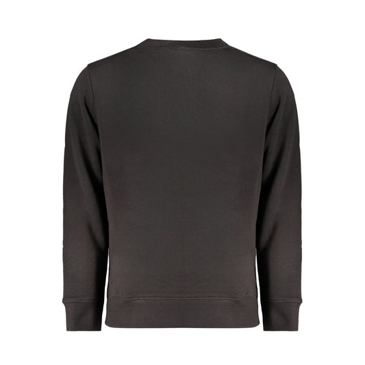 Calvin Klein Black Cotton Sweater Calvin Klein Dark Slate Gray