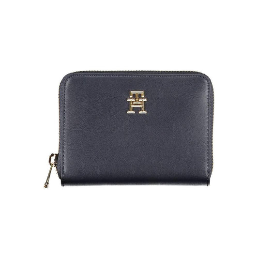 Tommy Hilfiger Blue Polyethylene Women Wallet Tommy Hilfiger Dark Slate Gray
