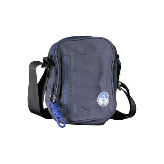 North Sails Blue Polyester Men Shoulder Bag North Sails Dim Gray