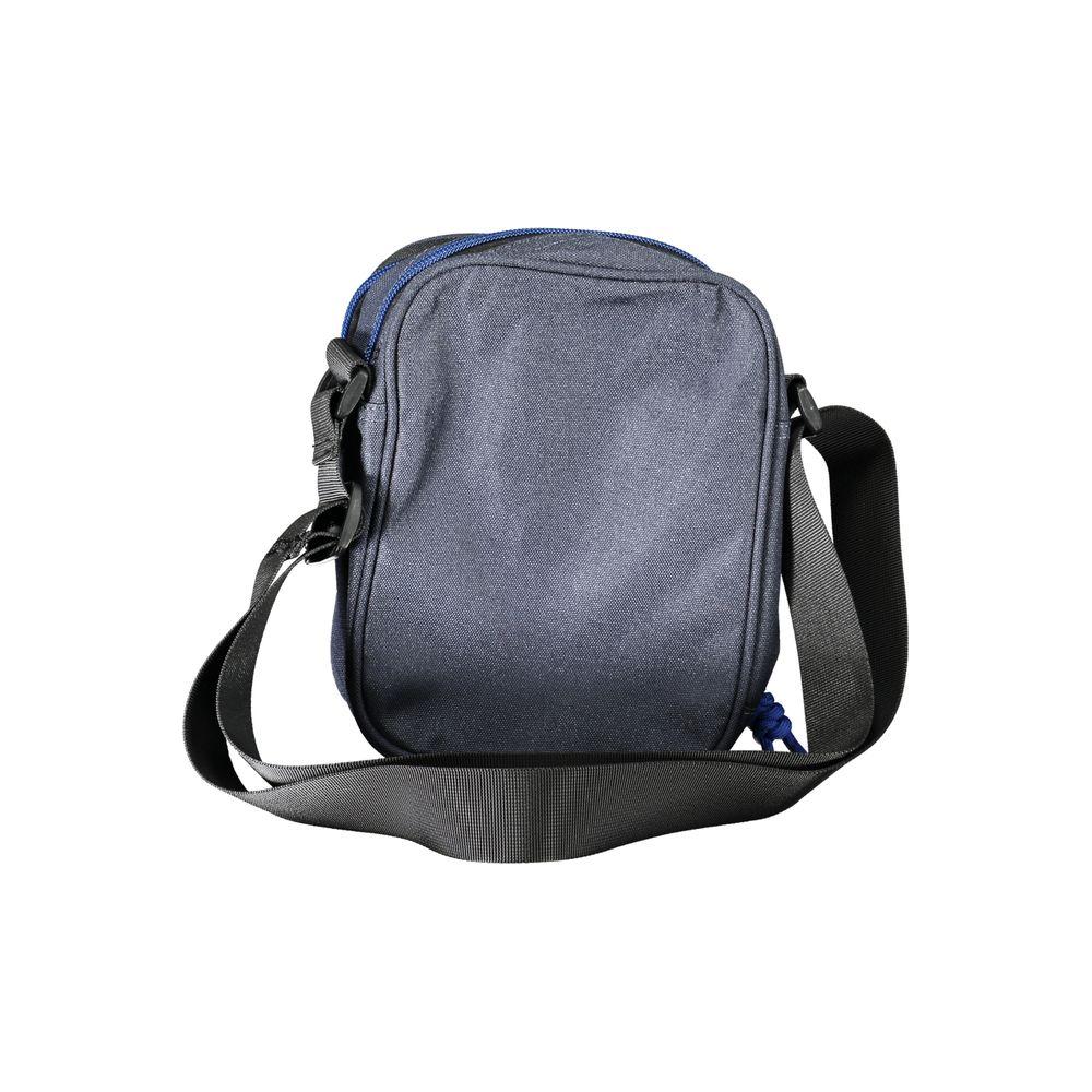Front view with bag zipped and handles upright.