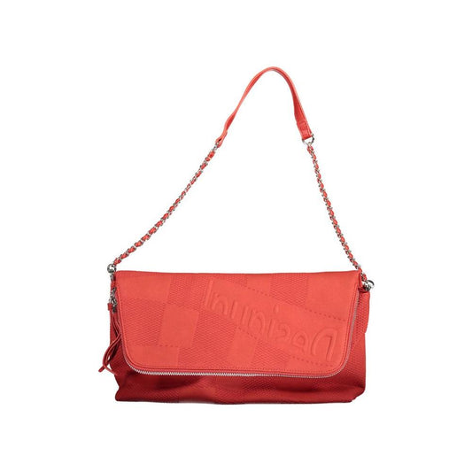 Desigual Red Polyethylene Women Handbag Desigual Chocolate