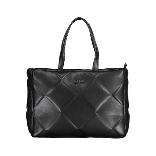 Calvin Klein Black Polyester Handbag CA-26298