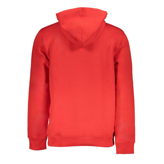 Tommy Hilfiger Red Cotton Sweater Tommy Hilfiger Tomato